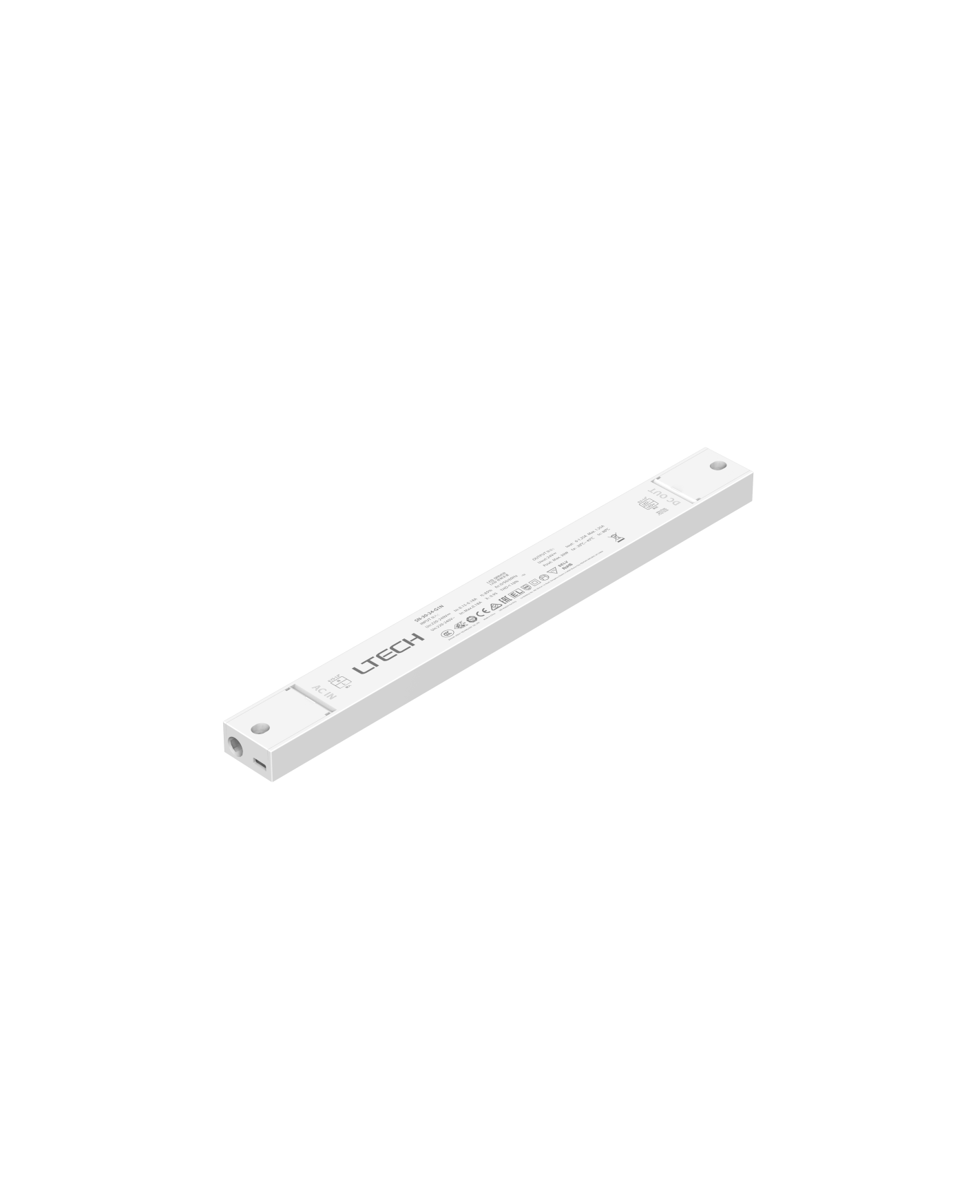 Ltech voeding 100 watt 24V