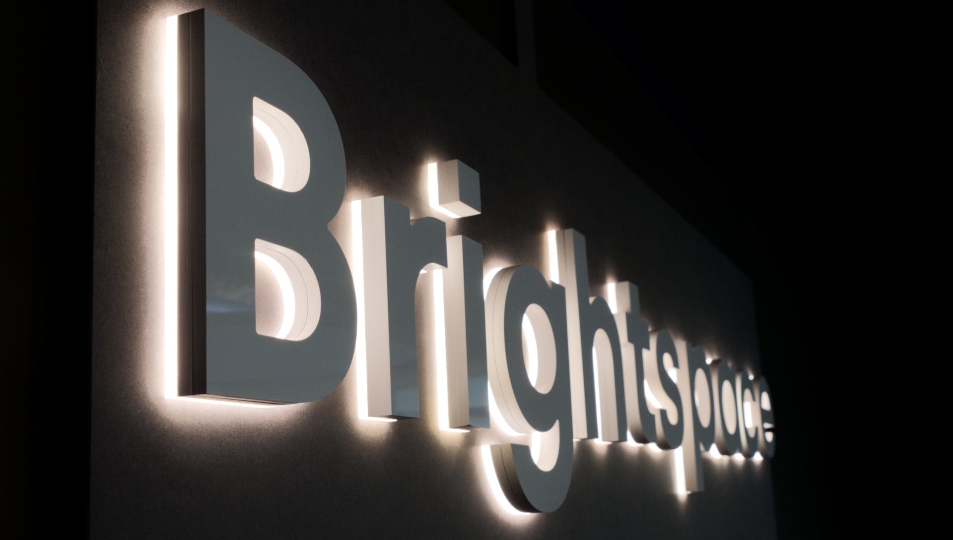 Brightspace Lichtletters