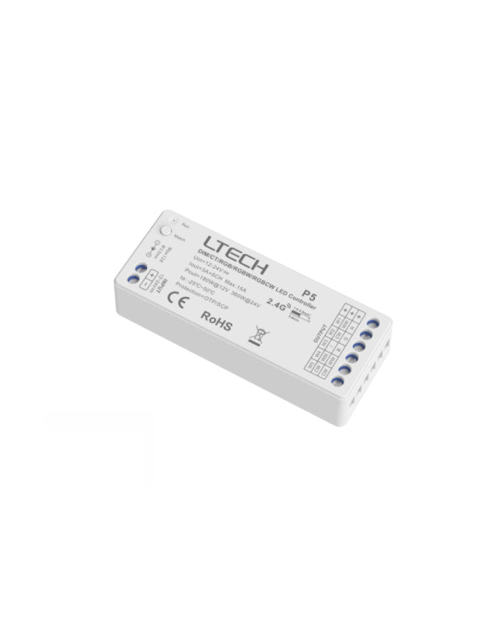 RGBW Led met bediening set (3000K / 17W/m)