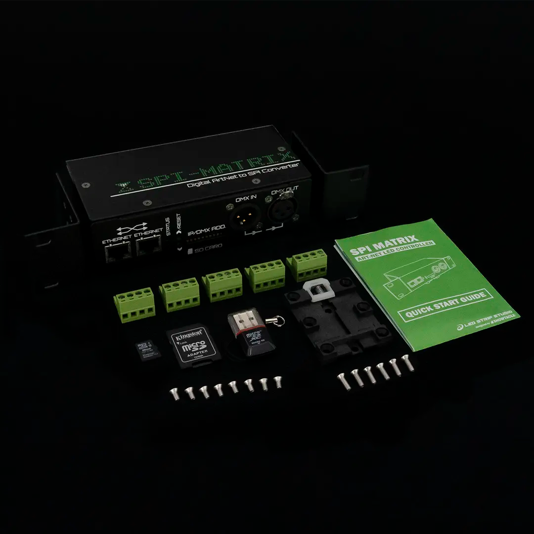 6 universe Pixel LED sturing SPI Matrix